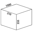 Cox® Box 235 K/1000-4