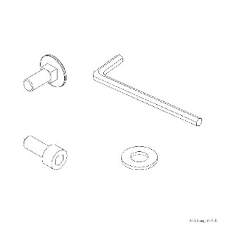 Concept Kitchen Schrauben und Zubehör Innensechskantschlüssel verzinkt